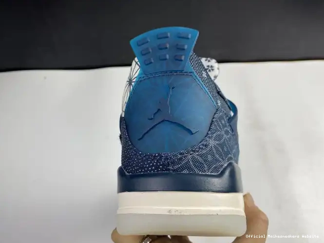 Official Maikesneakers 4 Sashiko Retro SE CW0898-400 Jordan Air 0529